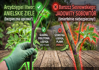 Arcydzięgiel litwor - anielskie ziele czy niebezpieczny sobowtór barszczu Sosnowskiego? Uprawa, właściwości i zbiór