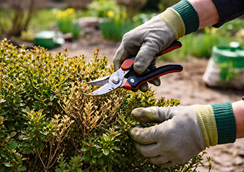 Bukszpan po zimie - jak go przyciąć i uratować, żeby znów był gęsty