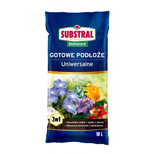 Ziemia Podłoże Uniwersalne Osmocote 10L Substral 