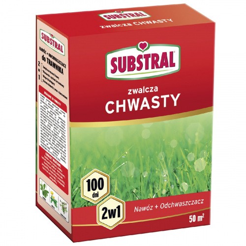 Nawóz Do Trawy 100 Dni Zwalcza Chwasty 1kg Substral 