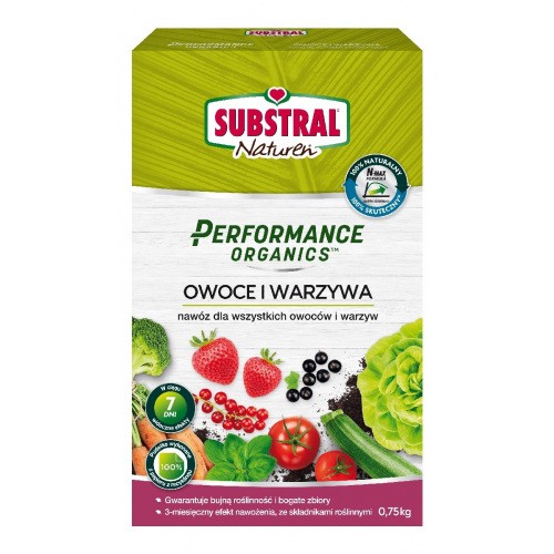 Organiczny Nawóz do Warzyw i Owoców 750g Substral PO