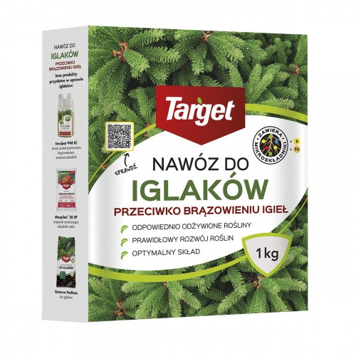 Nawóz do Iglaków Przeciw Brązowieniu Igieł Target