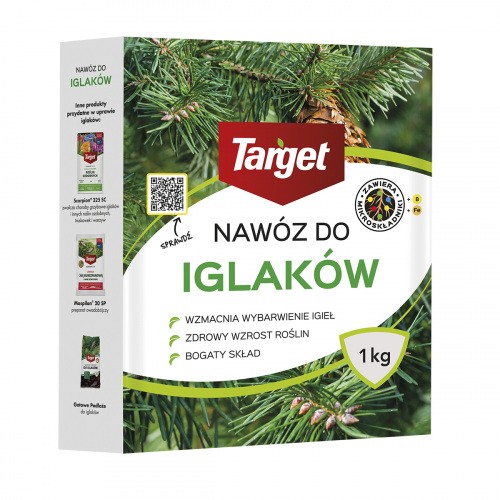 Nawóz do Iglaków Target Granulowany z Mikroskładnikami