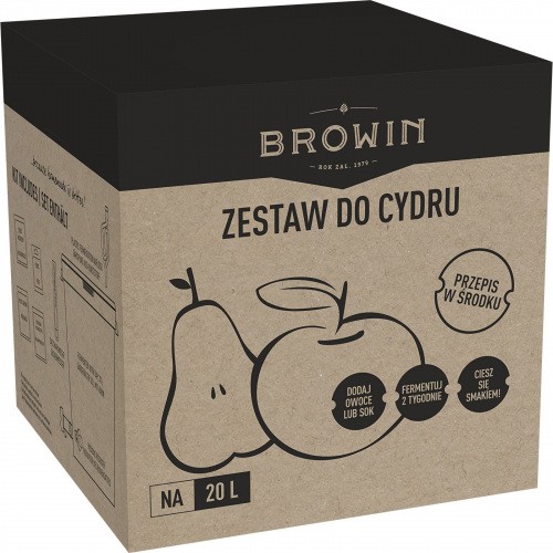 Zestaw do Wyrobu Cydru 20L