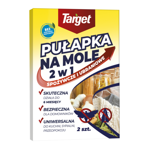 Pułapka na Mole Spożywcze i Ubraniowe 2w1 2szt