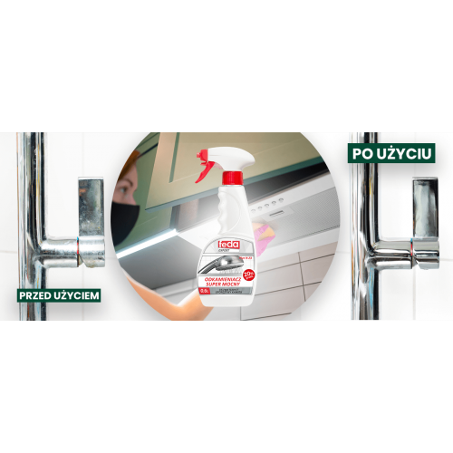 Odkamieniacz Do Łazienki Spray Płyn Skuteczny 600ml Super Mocny Feda