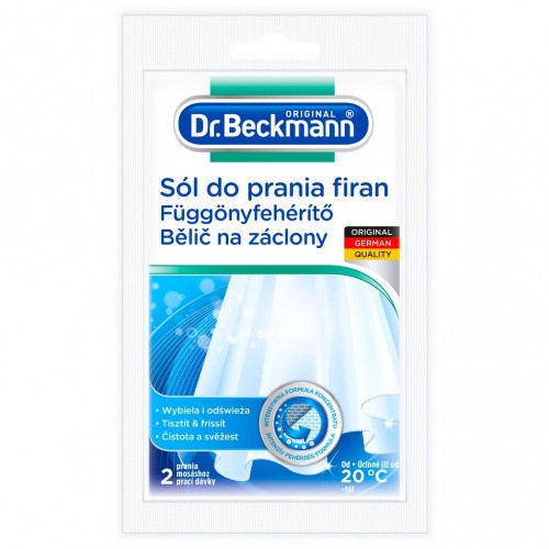 Dr. Beckmann Sól Do Prania Wybielania Firan