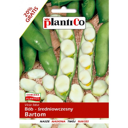 Bób Średniowczesny Bartom 60g PlantiCo