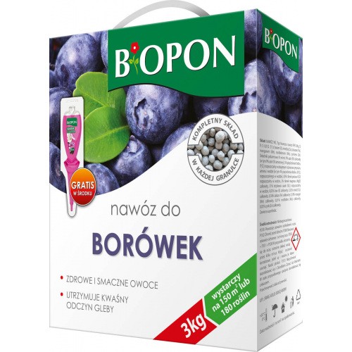 Nawóz Do Borówek 3kg Biopon 