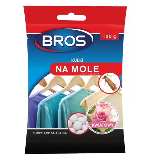 Kwiatowe Kulki Na Mole 120g Bros 