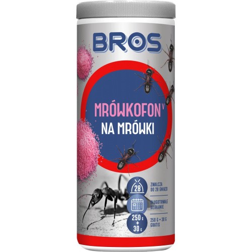 Mrówkofon środek Na Mrówki 250+30g GRATIS Bros 