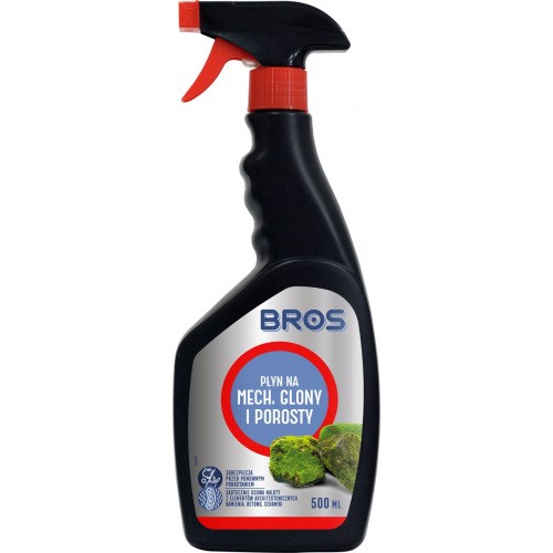 Płyn Na Mech Glony Porosty Bros 500ml