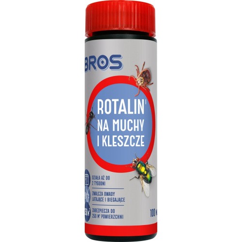 Rotalin Oprysk Komary, Muchy, Owady 100ml Bros 