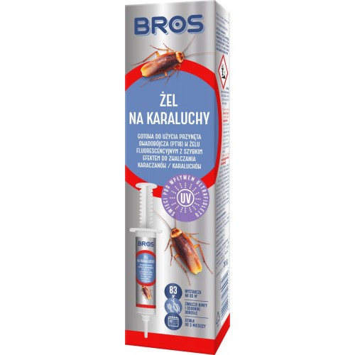 Bros Żel Na Karaluchy Prusaki Karczany 20g