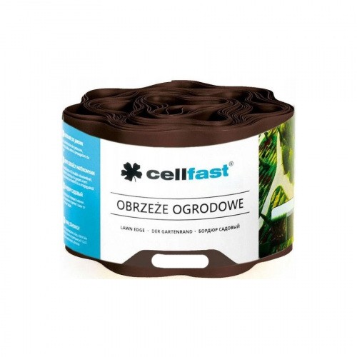 Cellfast Obrzeże Ogrodowe 10 cm x 9 m Brązowe