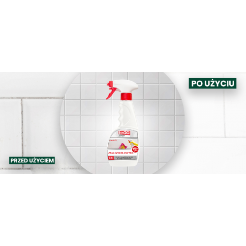 Płyn Do Mycia Płytek Środek Do Czyszczenia 600ml Psik Feda