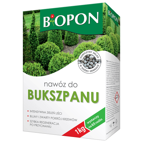 Nawóz do Bukszpanu Granulowany 1kg Biopon