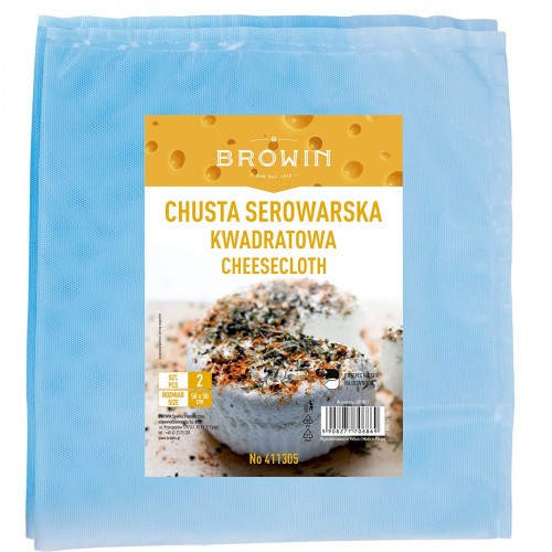 Chusta Serowarska Kwadratowa 50x50cm - 2szt