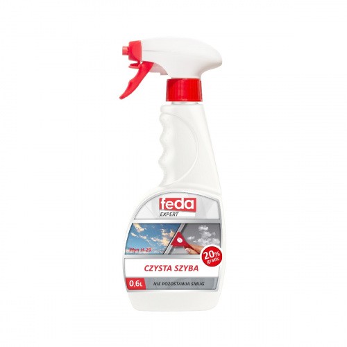 Płyn Spray Do Mycia Szyb Luster Okien Szkła 600ml Czysta Szyba Feda