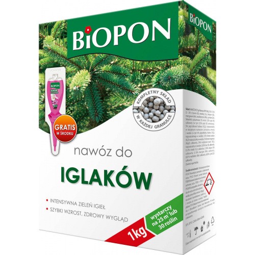 Nawóz Do Iglaków 1kg Biopon 