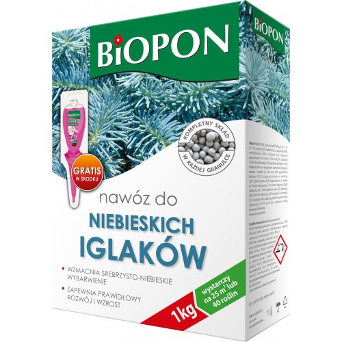 Nawóz Do Niebieskich Iglaków 1kg Biopon 