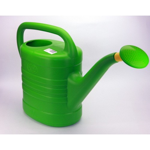 Konewka Plastikowa Zielona Uniwersalna 10l 