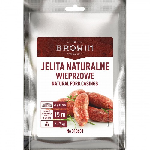 Jelita Naturalne Wieprzowe Kaliber 28/30mm