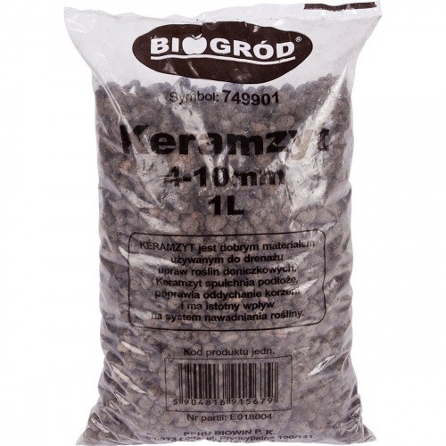 Keramzyt Ogrodniczy 10-20mm 4L Granulat Ogrodniczy