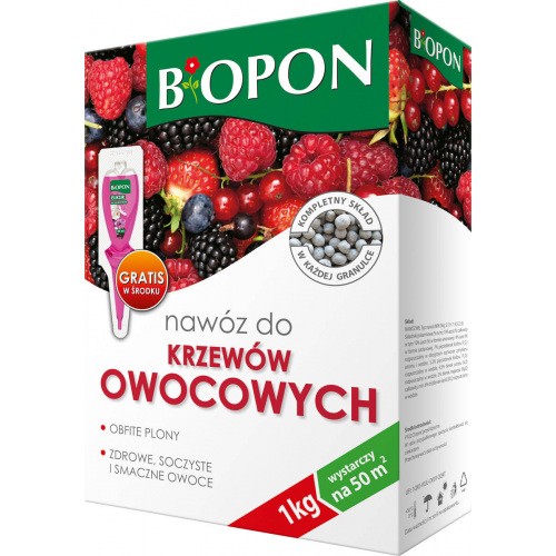 Nawóz Do Krzewów Owocowych 1kg Biopon