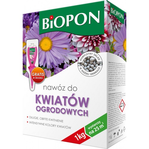 Nawóz Do Kwiatów Ogrodowych 1kg Biopon 