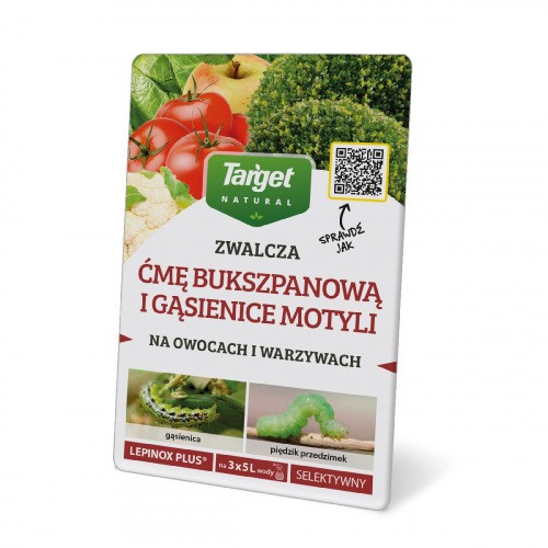 Lepinox Plus na Ćmę Bukszpanową i Gąsienice Target Natural