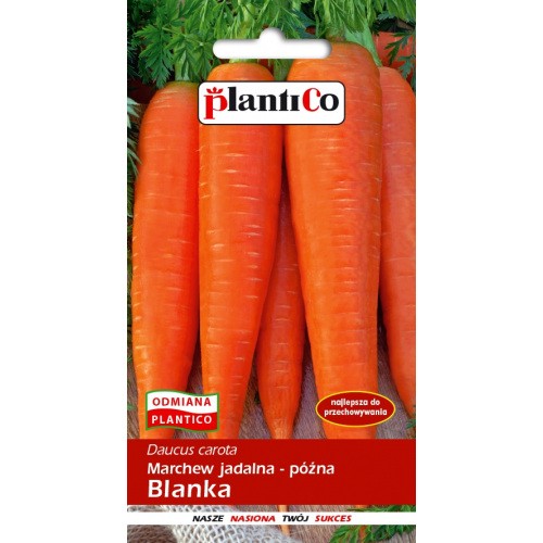 Marchew Jadalna Blanka 5g PlantiCo