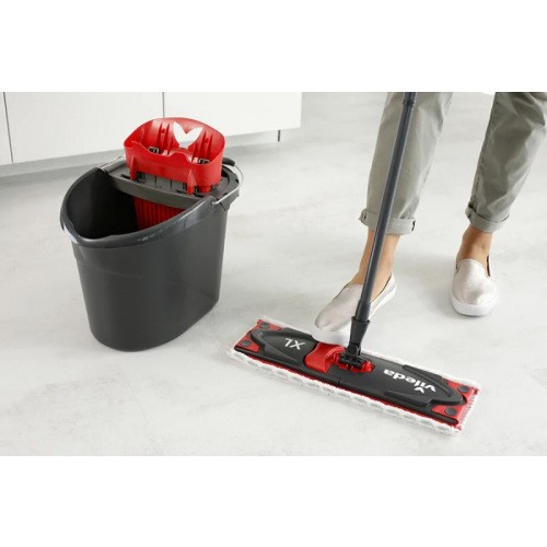 Vileda Mop Płaski Ultramax XL 42cm Kij Teleskopowy