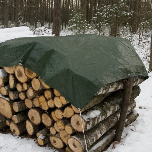 Mrozoodporna Plandeka Mocna i Gruba 2x3m 65g