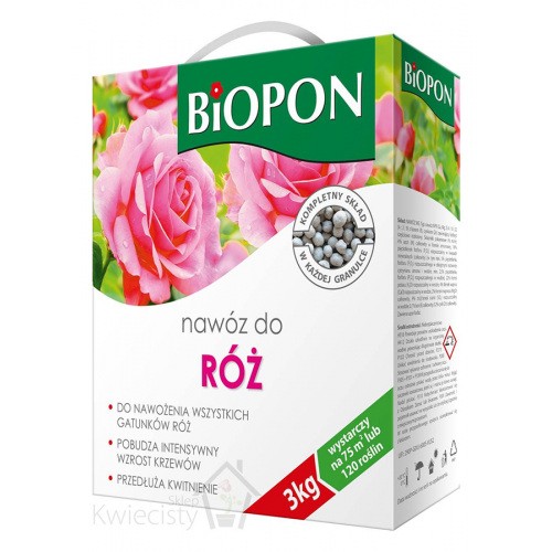 Nawóz Do Róż 3kg Biopon 