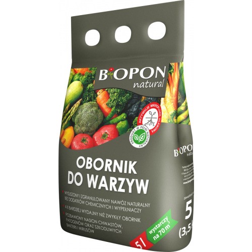 Obornik Granulowany Do Warzyw 5l Biopon