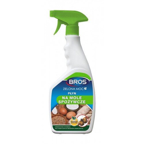 Spray Preparat Płyn Na Mole Spożywcze 500ml Zielona Moc Bros