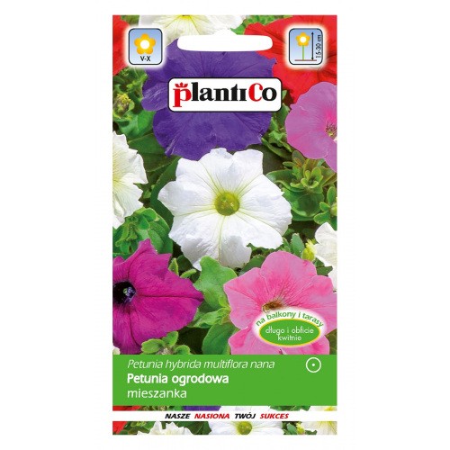 Petunia Ogrodowa Mieszanka 0,05g PlantiCo