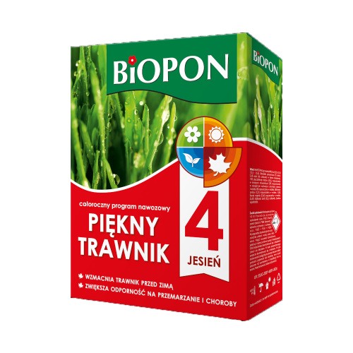 Piękny Trawnik Jesień Nawóz do Trawnika 2kg Biopon