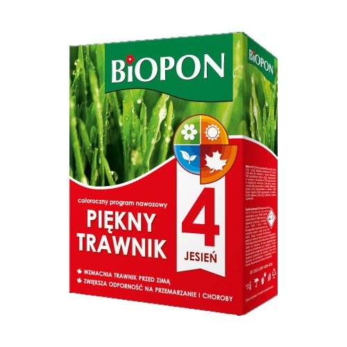 Piękny Trawnik Jesień Nawóz do Trawnika 2kg Biopon