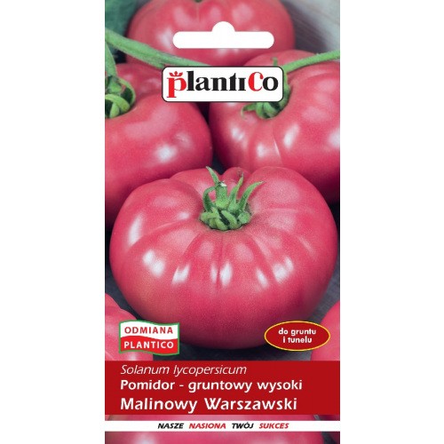 Pomidor Gruntowy Malinowy Warszawski 0,5g PlantiCo