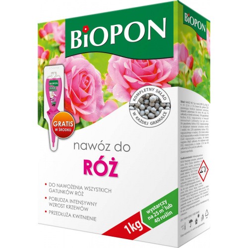 Nawóz Do Róż 1kg Biopon 