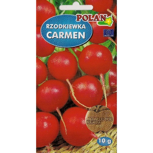 Rzodkiewka Carmen Nasiona 10g Polan