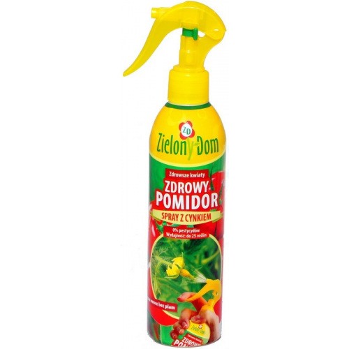 Zdrowy Pomidor Spray Z Cynkiem 300ml Zielony Dom