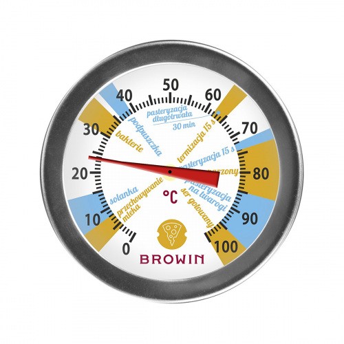 Termometr Serowarski +100C z Uchwytem