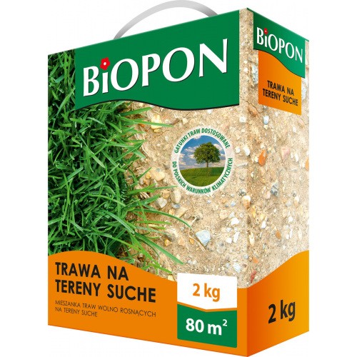 Trawa Na Tereny Suche 2kg Biopon 