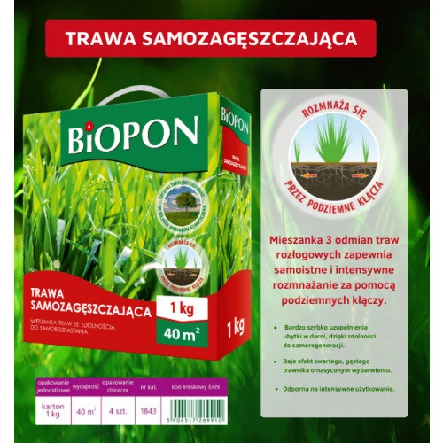 Trawa Samozagęszczająca 1kg Biopon