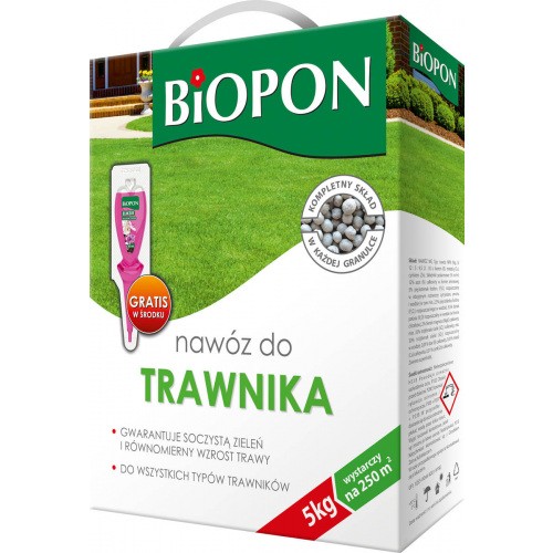 Nawóz Do Trawnika 5kg Biopon 