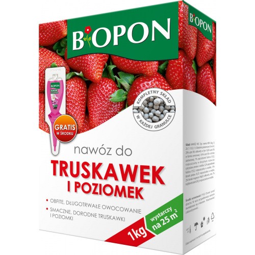 Nawóz Do Truskawek I Poziomek 1kg Biopon 