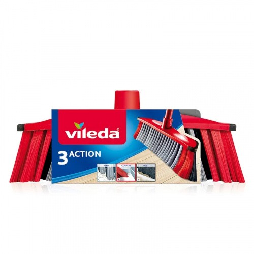 Vileda 3 Action Szczotka Miotła 3 Funkcje